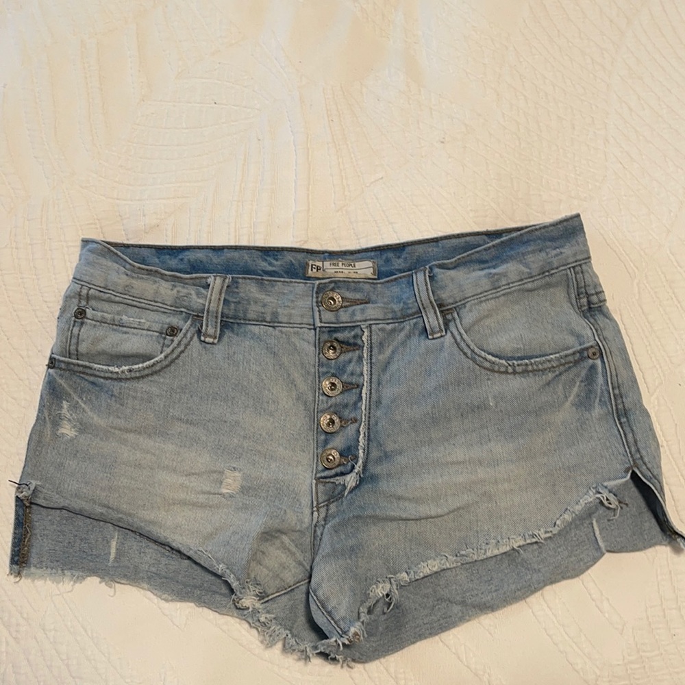 Free People Denim Shorts